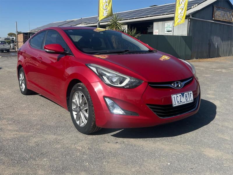 2014 HYUNDAI ELANTRA 4D SEDAN TROPHY MD SERIES 2 (MD3)