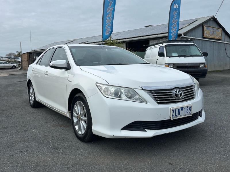 2012 TOYOTA AURION 4D SEDAN AT-X GSV50R